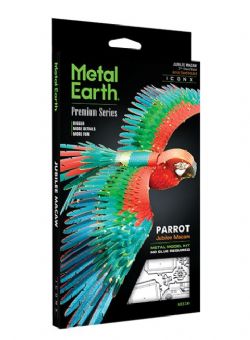 METAL EARTH ICONX - PERROQUET ARA NOBLE